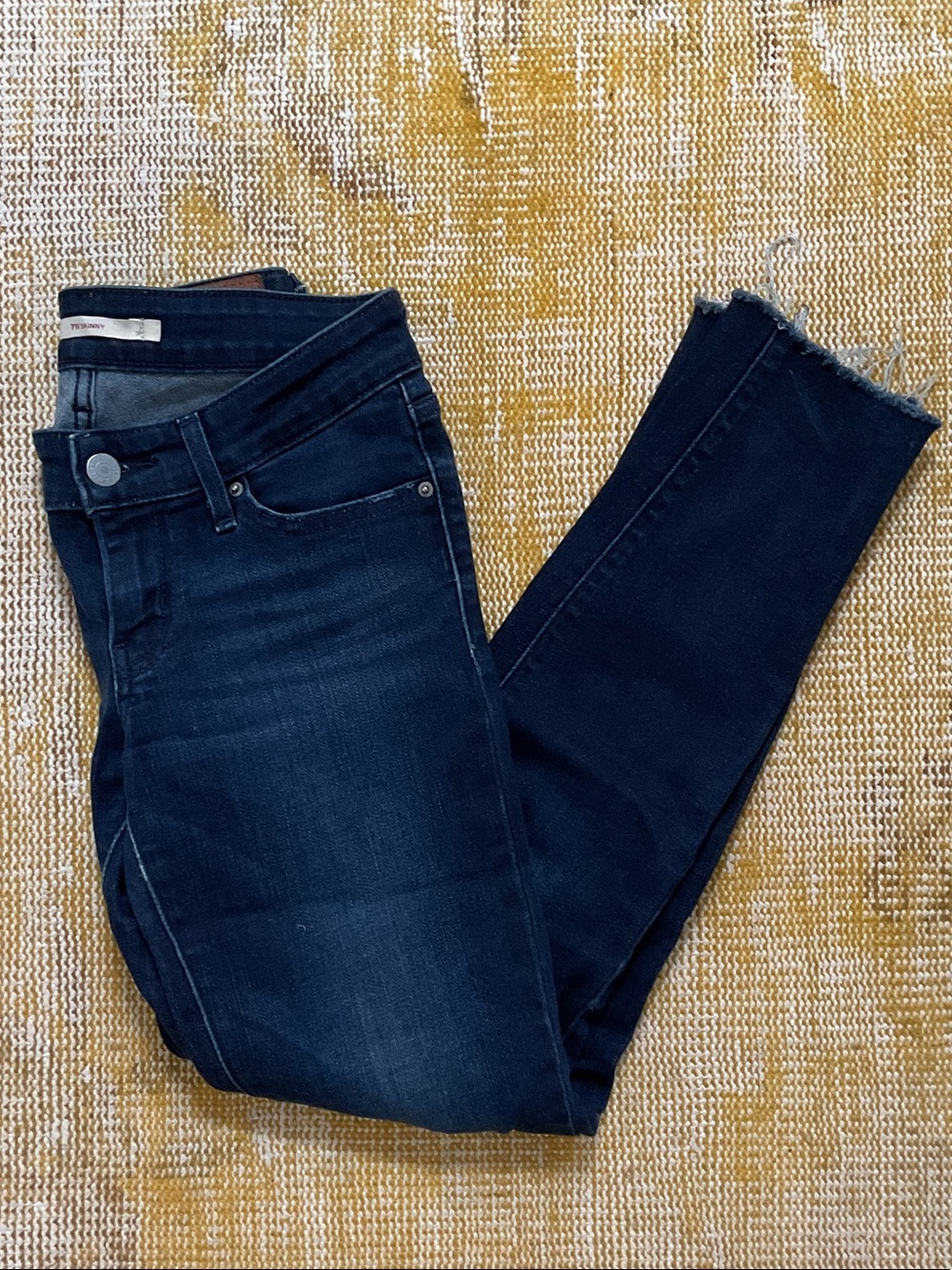 Dark Indigo Women's Skinny Jeans - Classic Stretch Fit